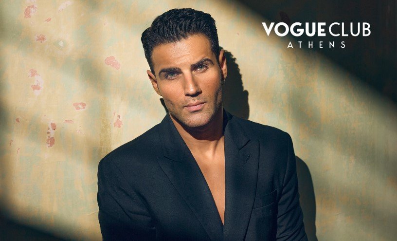 Πέτρος Ιακωβίδης promo photo για τις εμφανίσεις του στο Vog Club Athens