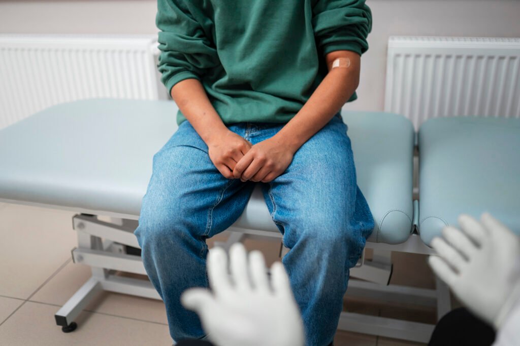 Ασθενής σε ιατρείο πρωκτολόγου στην Αθήνα