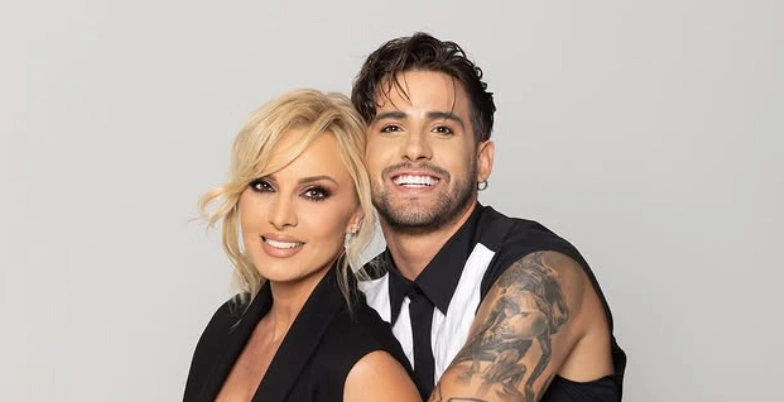 Πέγκυ Ζήνα και Αναστάσιος Ράμμος σε promo φωτογραφία για το Mezzo Athens