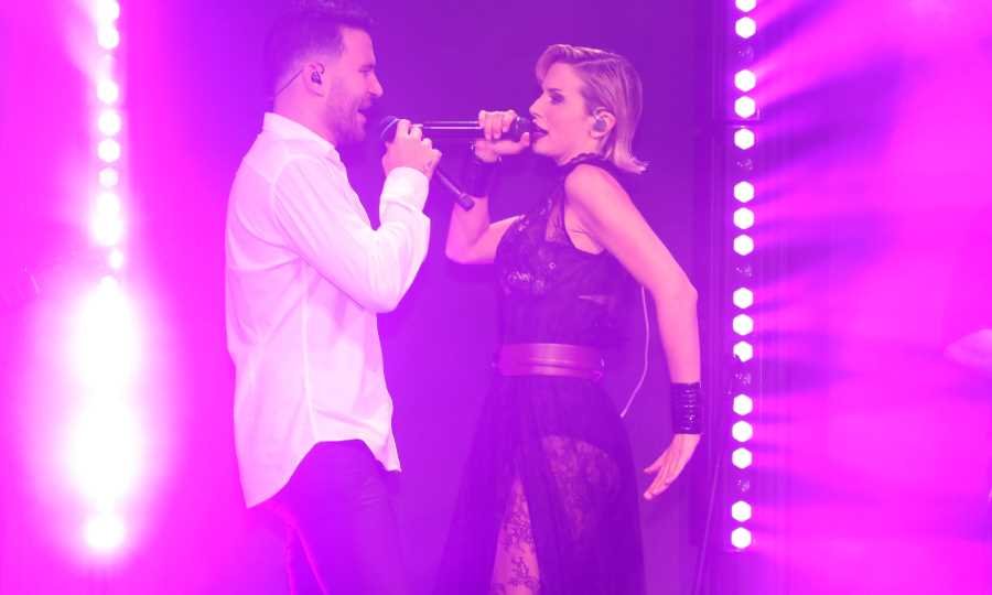 Κατερίνα Λιόλιου και Νικηφόρος live στη σκηνή του Romeo Club