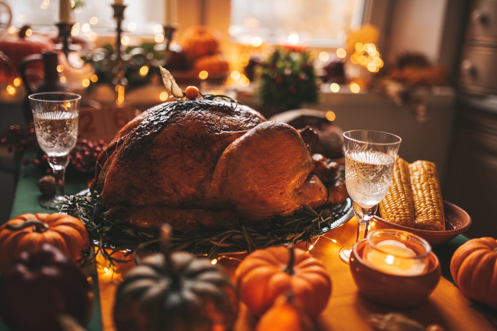 Το παραδοσιακό δείπνο του Thanksgiving σηματοδοτεί την έναρξη της γιορτινής περιόδου στις Ηνωμένες Πολιτείες.